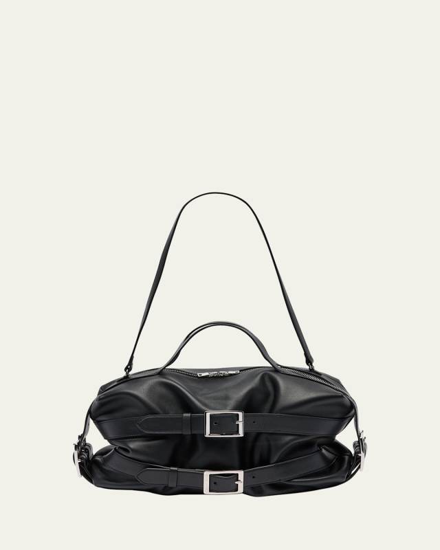 Leather Biker Belt Shoulder Bag
